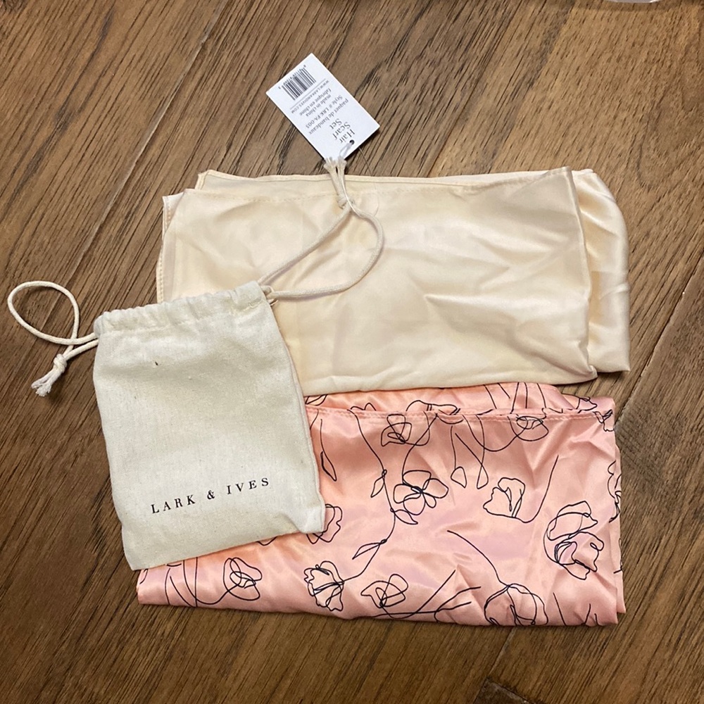 Lark & Ives hair set scarf. Brand new.